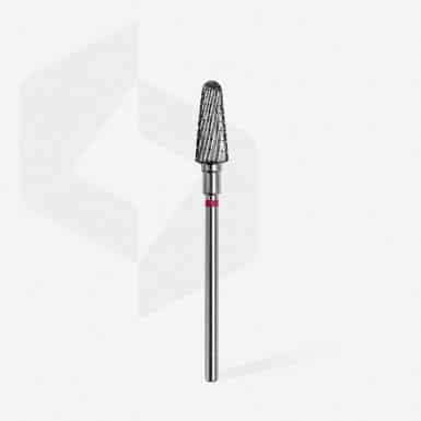 Staleks - Karbid Csiszolófej Lekerekített Kúp 6mm | 14 mm Lila | Extra Durva FT70V060-14