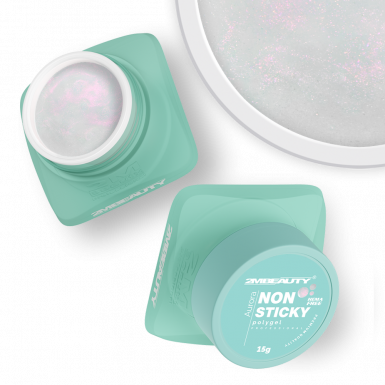 Non Sticky Polygel - Aurora - HEMA Mentes Építőzselé