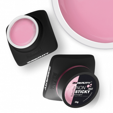 Non Sticky Polygel - Baby Pink - HEMA Mentes Építőzselé