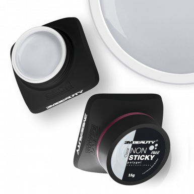 Non Sticky Polygel - Clear - HEMA Mentes Építőzselé