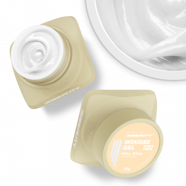 Mousse - Milky White - HEMA Mentes Építőzselé