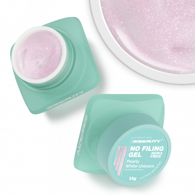 No Filing - Pearly White Unicorn - HEMA Mentes Reszelésmentes Építőzselé