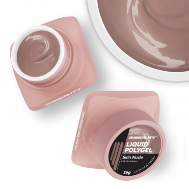 Liquid Polygel - Skin Nude - HEMA Mentes Építőzselé