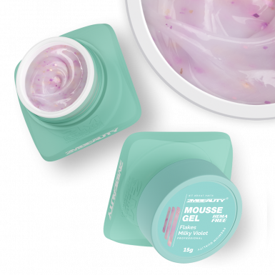 Mousse - Flakes Milky Violet - HEMA Mentes Építőzselé