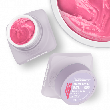 Cream Gelly Color 10 Hot Pink - HEMA Mentes Építőzselé