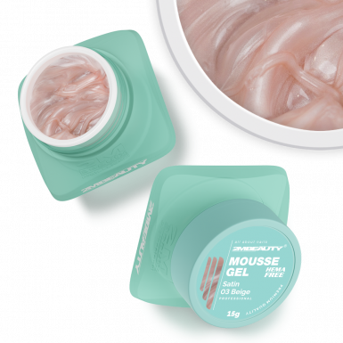 Mousse - Satin - 03 Beige - HEMA Mentes Építőzselé