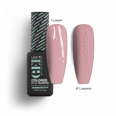 Gel Lack - Colored Base Elastic CBE14 - HEMA Mentes