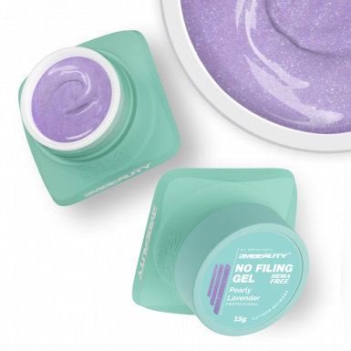No Filing - Pearly Lavender - HEMA Mentes Reszelésmentes Építőzselé
