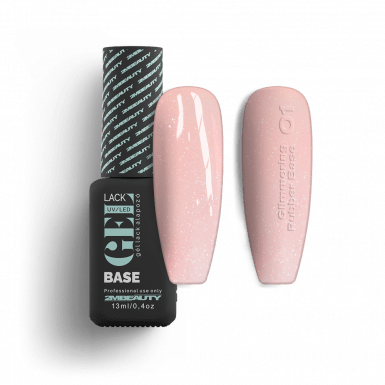 Gel Lack - Glimmering Rubber Base 01 - HEMA Mentes