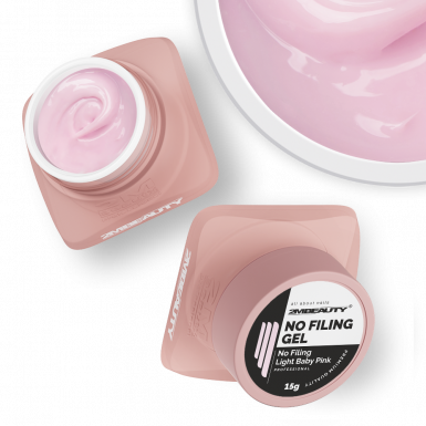 No Filing - Light Baby Pink - HEMA Mentes Reszelésmentes Építőzselé
