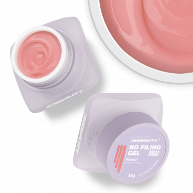 No Filing - Peach - HEMA Mentes Reszelésmentes Építőzselé