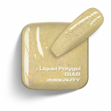 Liquid Polygel BIAB - Celestial 01 - Sunbeam - HEMA Mentes Ecsetes Építőzselé