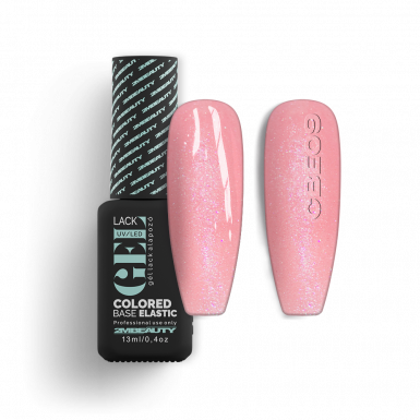 Gel Lack - Colored Base Elastic Shimmer CBE09 - HEMA Mentes