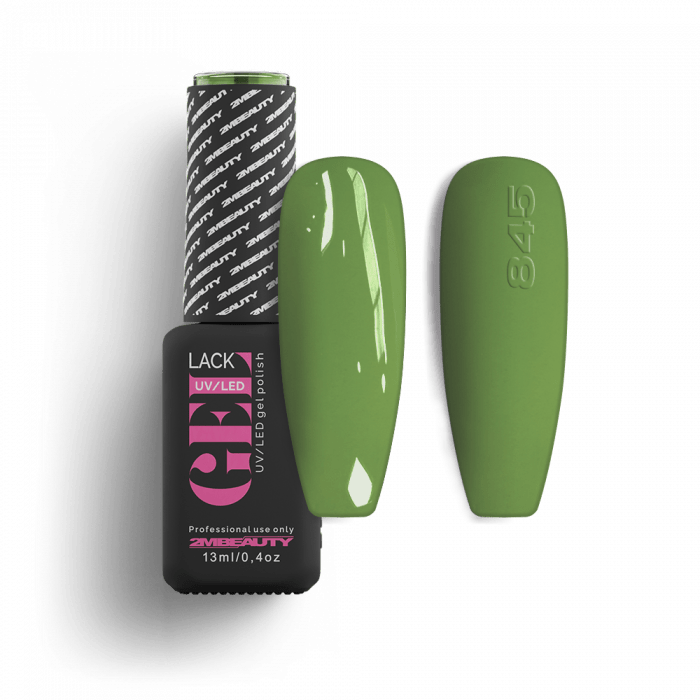 Gel Lack - Matt 0845 - HEMA Mentes: 
 
Középzöld, levelibéka színű matt lakkzselé, magas...