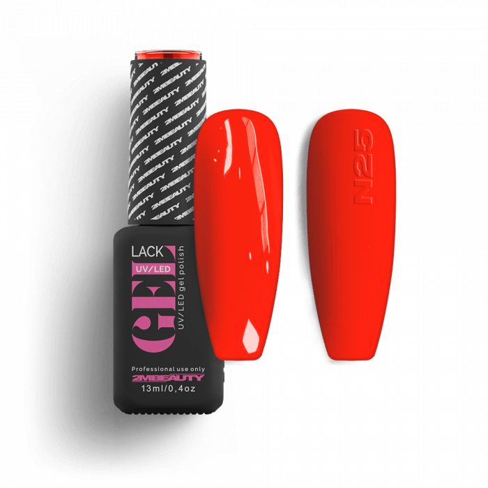Gel Lack - Neon N025 - HEMA Mentes:
Neon sáfrány (narancsos piros) árnyalatú, krémes lakkzsel�...