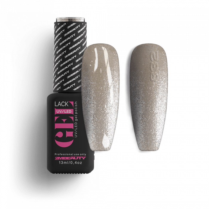 Gel Lack - Csillámos 0832 - HEMA Mentes Gel Lack - Csillámos 0832 - HEMA Mentes:
Szikrázó szatén beige színű csillámos lakkzs...