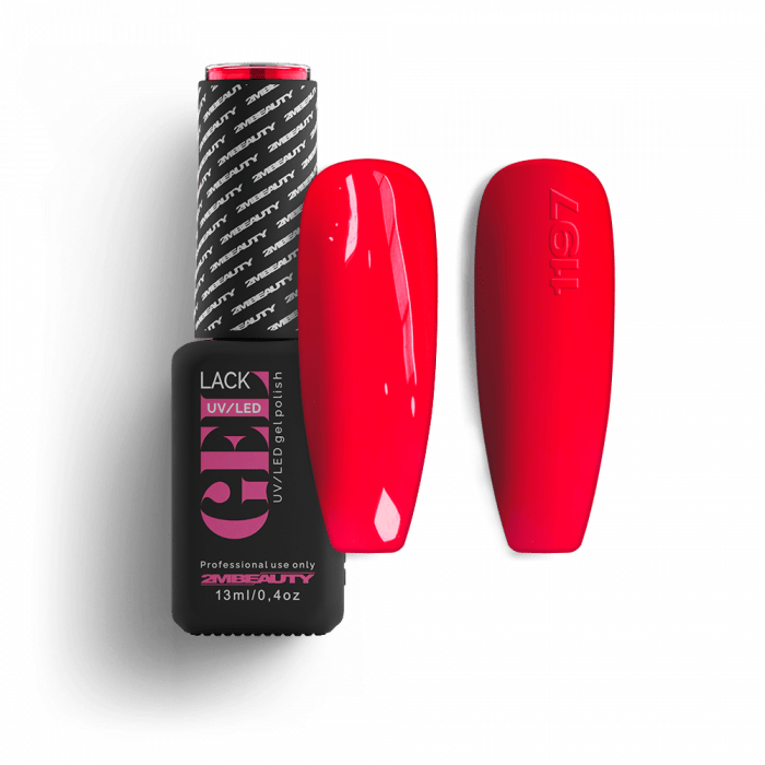 Gel Lack - Matt 1197:
 
Neon lótusz(pinkes korall) színű, sötétben világító lakkzselé, m...