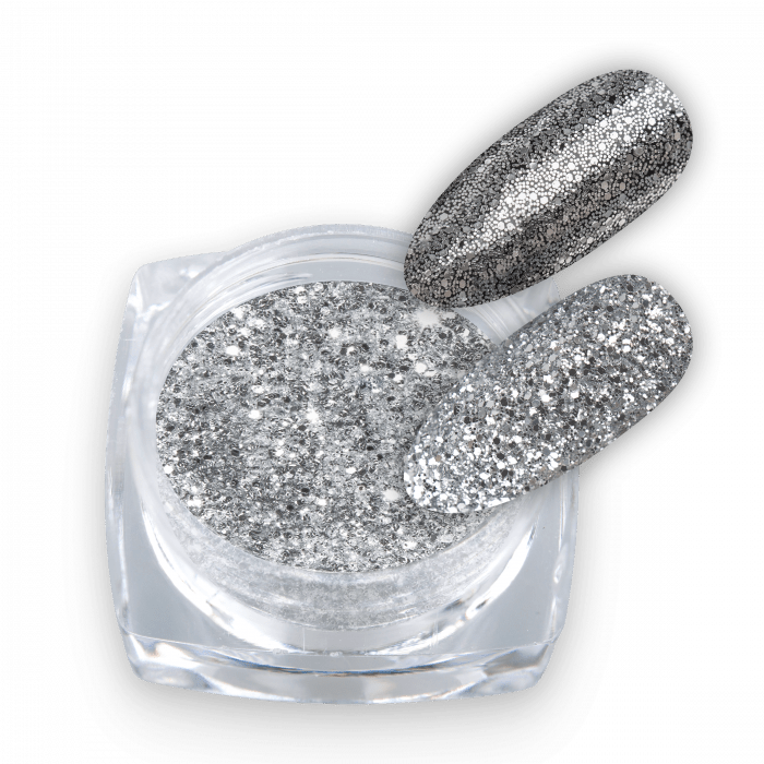 Glitter Silver Mix 01