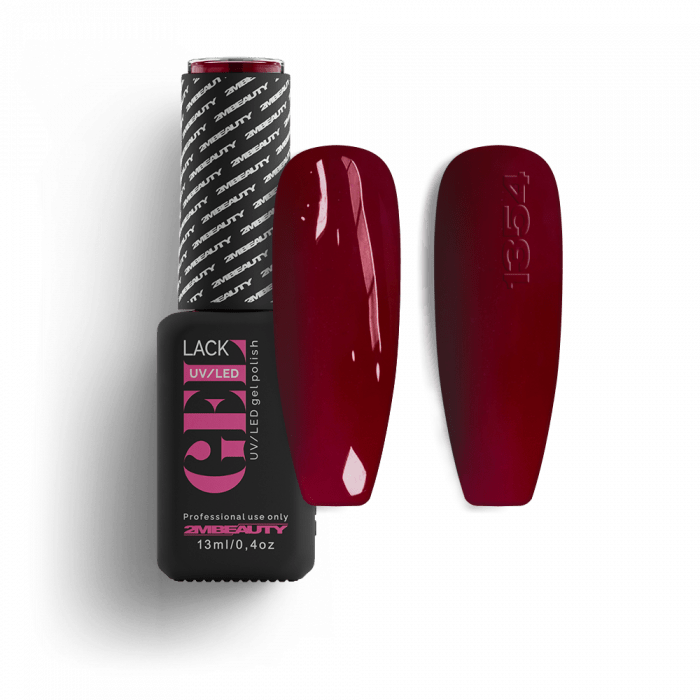 Gel Lack - Matt 1354 Gel Lack - Matt 1354:Randivörös színű lakkzselé, magas pigmenttartalommal....
