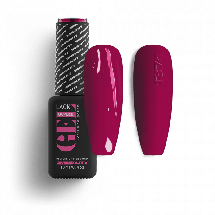 Gel Lack - Matt 1374:Bódító magenta színű lakkzselé, magas pigmenttartalommal....