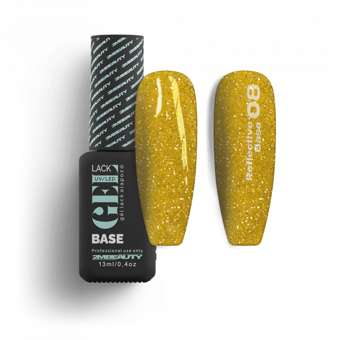 Gel Lack - Reflective Base 08 - HEMA Mentes