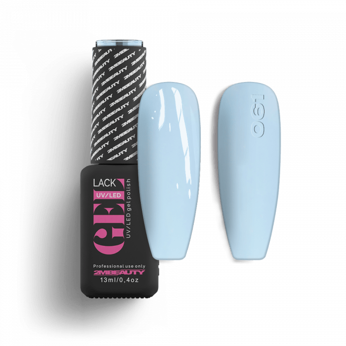 Gel Lack - HEMA Mentes 061:
Lágy, halvány babakék árnyalatú, krémes lakkzselé, magas pigment...