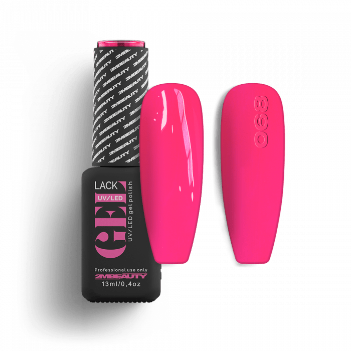 Gel Lack - HEMA Mentes 068 - Neon:
Vibráló, pink sokk árnyalatú, krémes lakkzselé, magas pigm...