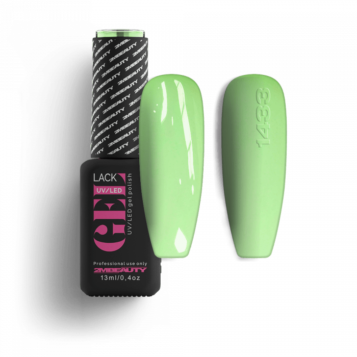 Gel Lack - Matt 1433 Gel Lack - Matt 1433:
Dolce Vita (pisztácia) színű lakkzselé, magas pigmenttartalommal.
Kiszere...