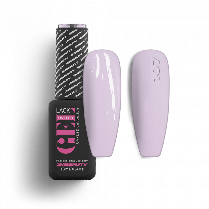 Gel Lack - HEMA Mentes 107:
Csillagfürt (pasztell lila) árnyalatú, krémes lakkzselé, magas pig...