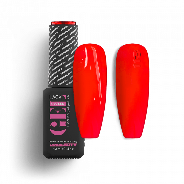 Gel Lack - HEMA Mentes 113 - Neon:
(Azonos szín: Gel Lack - Glow Neon 11)*

Ferrari piros árnya...