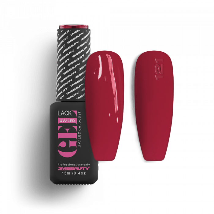 Gel Lack - HEMA Mentes 121:
(Azonos szín: Gel Lack - Matt 975)*

Málna-smoothie piros árnyalat...