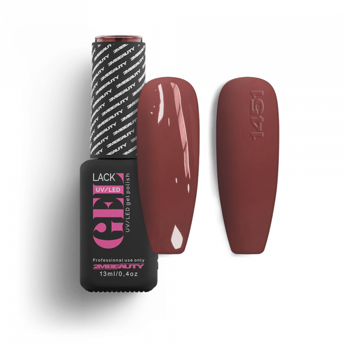 Gel Lack - Matt 1451 Gel Lack - Matt 1451:
Égetett cukor színű lakkzselé, magas pigmenttartalommal.
Figyelem...