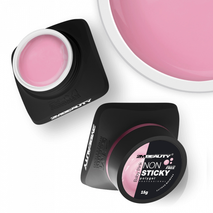 Non Sticky Polygel - Baby Pink - HEMA Mentes Építőzselé