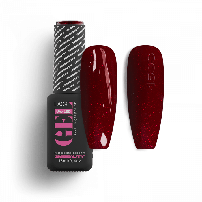 Gel Lack - Csillámos 1503 Gel Lack - Csillámos 1503:
Szikrázó magyal (csillámos) színű lakkzselé, magas pigmenttartalo...