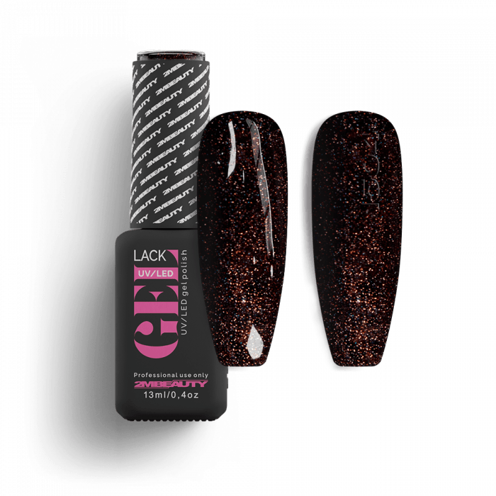 Gel Lack - Csillámos 1504 Gel Lack - Csillámos 1504:
Csillámló gesztenye (csillámos) színű lakkzselé, magas pigmenttar...