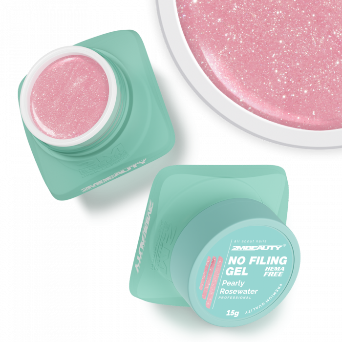 No Filing - Pearly Rosewater - HEMA Mentes Reszelésmentes Építőzselé