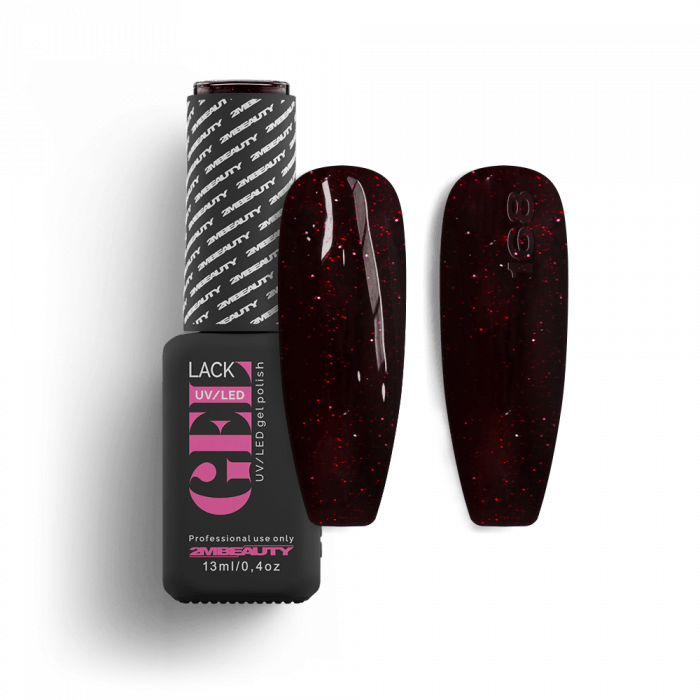Gel Lack - HEMA Mentes 168:
(Azonos szín: Gel Lack - Csillámos 312)*

Bordó áhítat (csillám...