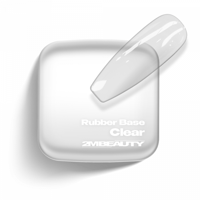 Gel Lack - Rubber Base Clear - HEMA Mentes