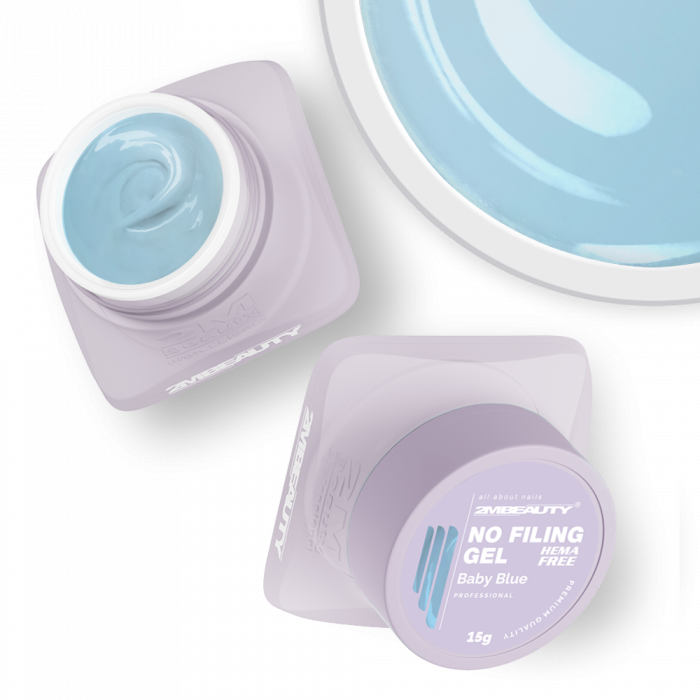 No Filing - Baby Blue - HEMA Mentes Reszelésmentes Építőzselé