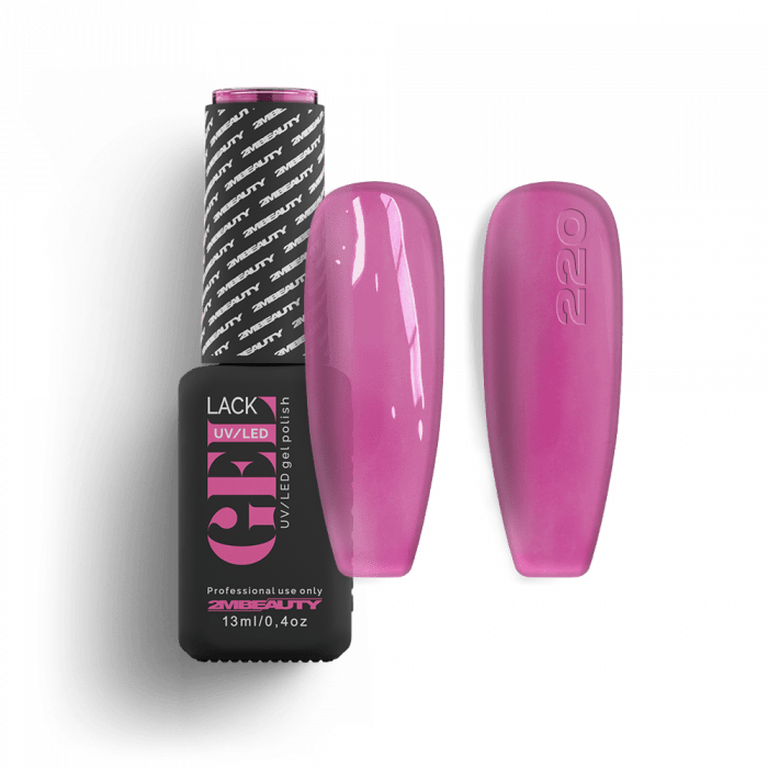 Gel Lack - HEMA Mentes 220 Gel Lack - HEMA Mentes 220:
Fukszia árnyalatú, üveghatású lakkzselé.
A 2MBEAUTY HEMA mentes...