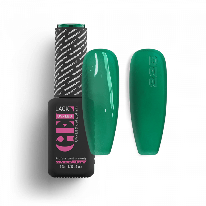 Gel Lack - HEMA Mentes 225:
Levélzöld árnyalatú, üveghatású lakkzselé.

A 2MBEAUTY HEMA me...