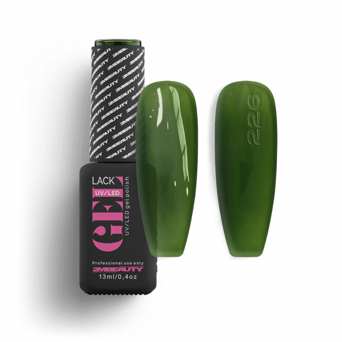 Gel Lack - HEMA Mentes 226:
Khaki-zöld árnyalatú, üveghatású lakkzselé.

A 2MBEAUTY HEMA me...