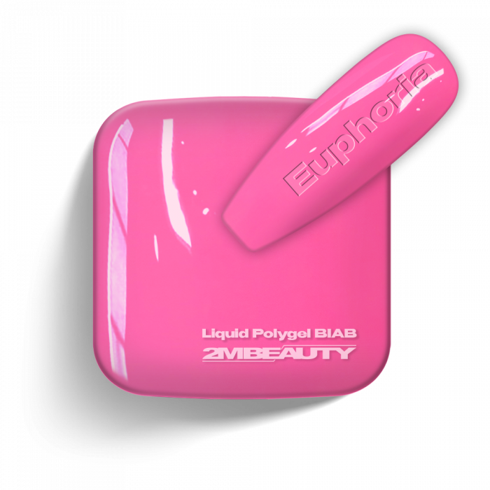 Liquid Polygel BIAB - Euphoria - HEMA Mentes Ecsetes Építőzselé