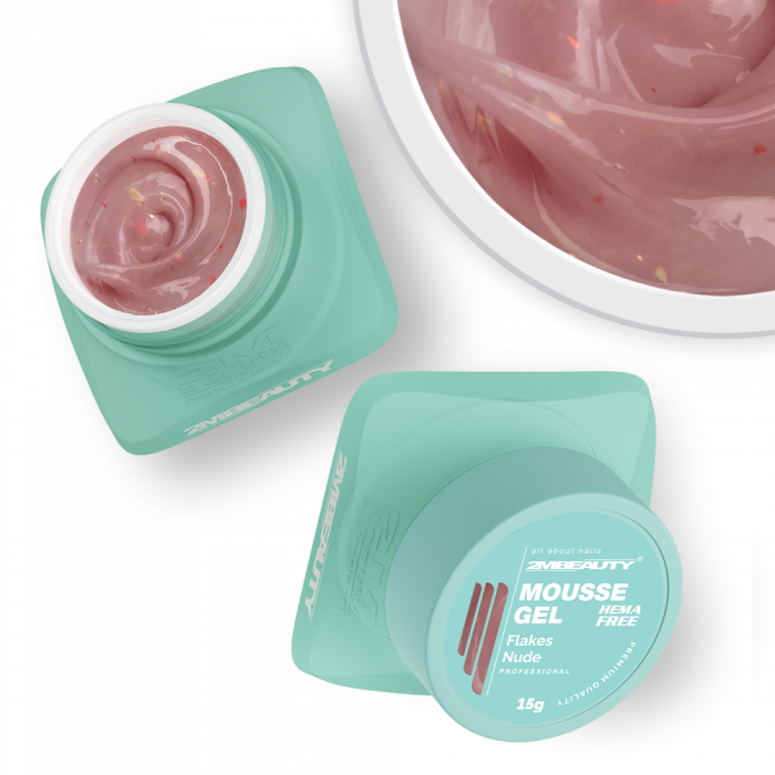 Mousse - Flakes Nude - HEMA Mentes Építőzselé