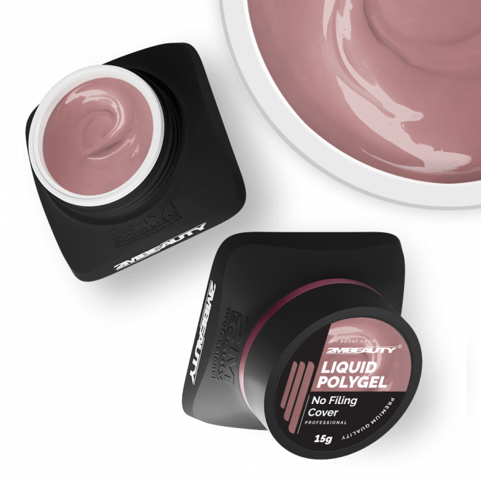 Liquid Polygel No Filing - Cover - HEMA Mentes Reszelésmentes Építőzselé