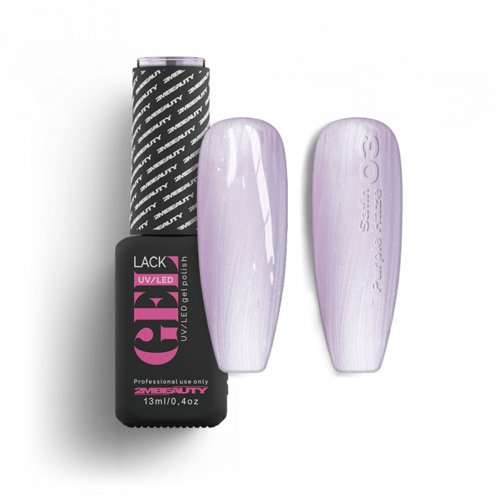 Gel Lack - Satin - 03 Purple Haze - HEMA Mentes:
Selyemfényű, lila árnyalatú, krémes lakkzsel�...