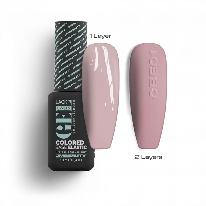 Gel Lack - Colored Base Elastic CBE01 - HEMA Mentes