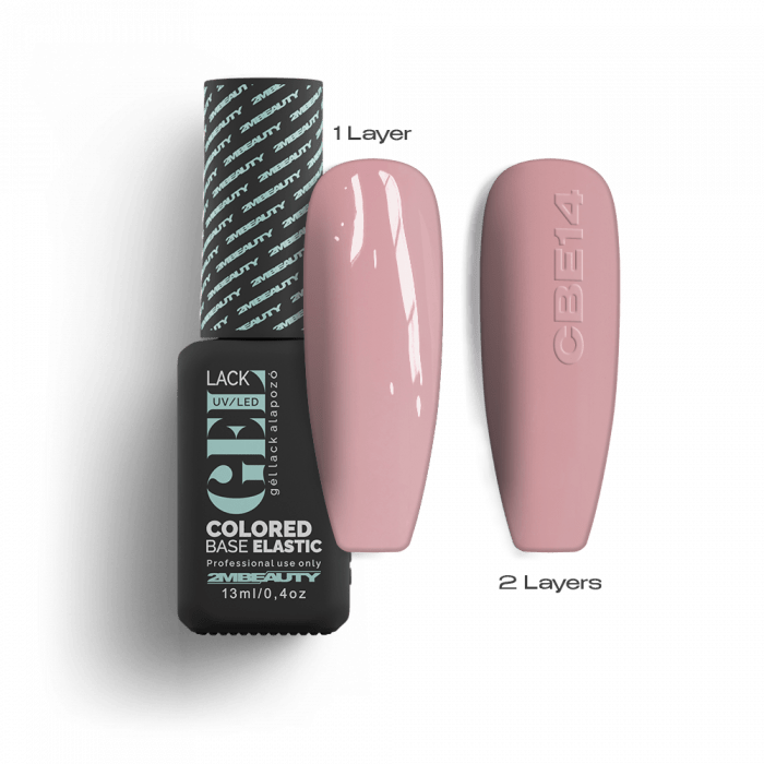 Gel Lack - Colored Base Elastic CBE14 - HEMA Mentes