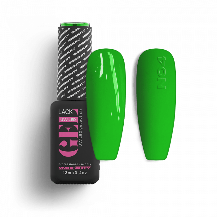 Gel Lack - Neon N004 - HEMA Mentes:
Neon zöld árnyalatú, krémes lakkzselé, magas pigmenttarta...