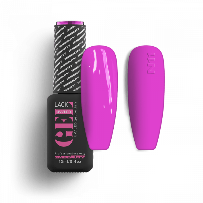 Gel Lack - Neon N011 - HEMA Mentes:
Élénk pasztell pink árnyalatú, krémes lakkzselé, magas p...
